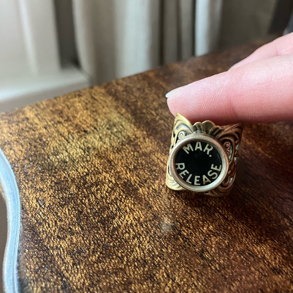 Typewriter key adjustable ring - Picture 3 of 5